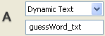 The Instance name of the text field.