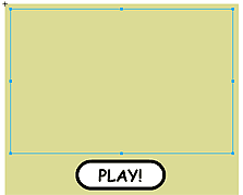 The big dynamic text field inside the start screen movie clip symbol.